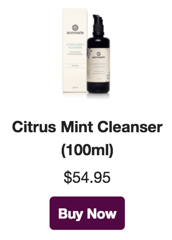 citrus mint cleanser