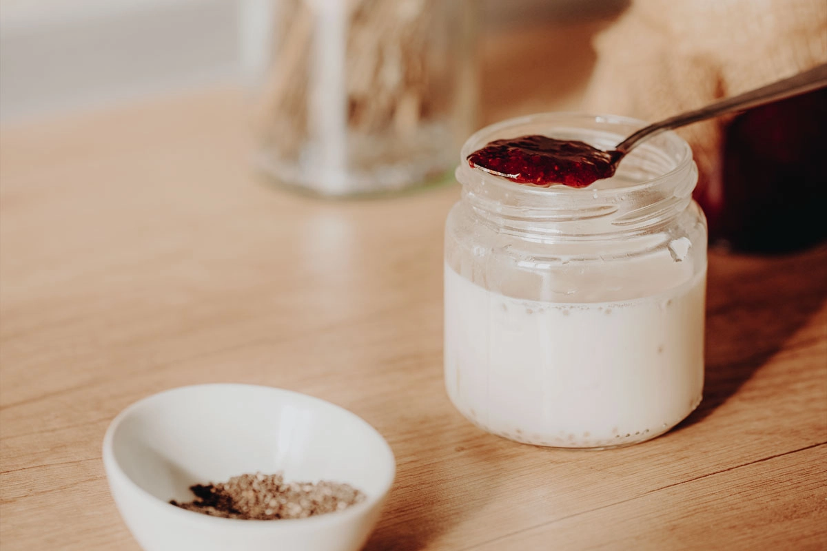 Yogurt with Chia Jam